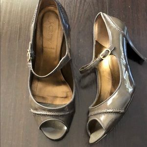 JCrew patent leather heels